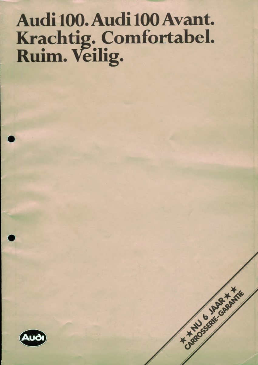 1979 – 100 Avant (NL) Preview Page 1