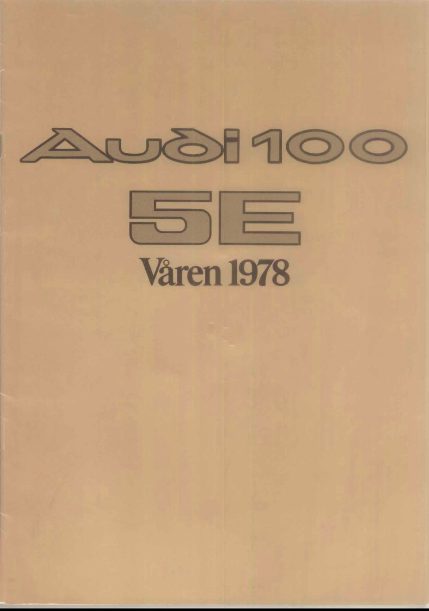 1978 – 100 5E (SE) Preview Page 1