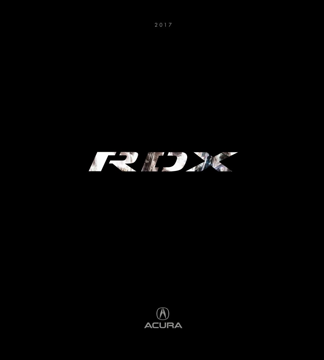 2017 – RDX (CA) Preview Page 1