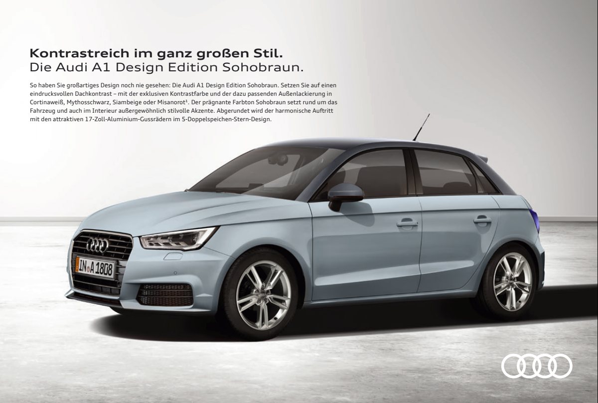 2016 – A1 Design Edition Sohobraun (DE) Preview Page 1
