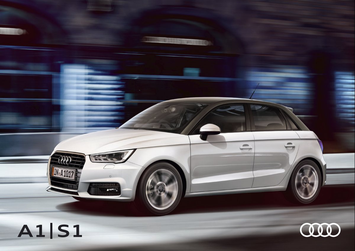 2017 – A1 & Sportback (JP) Preview Page 1