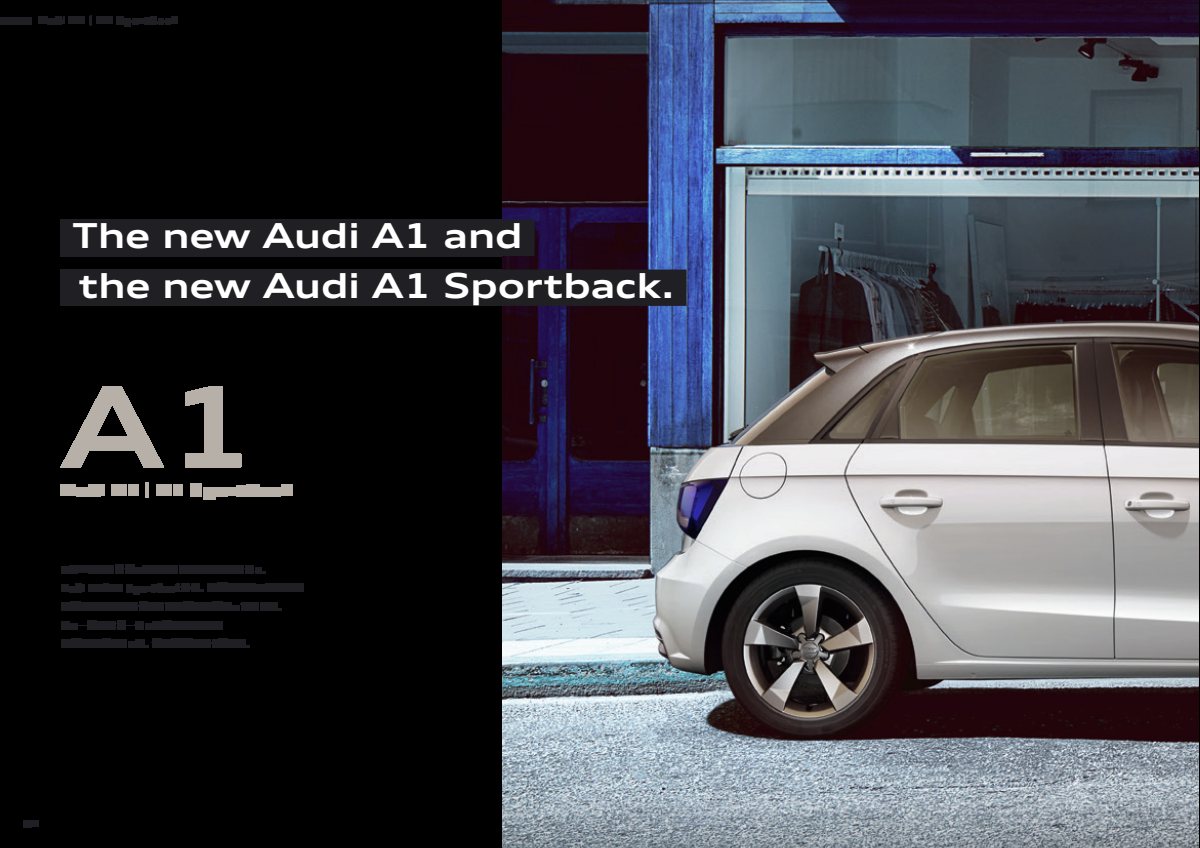 2017 – A1 & Sportback (JP) Preview Page 2