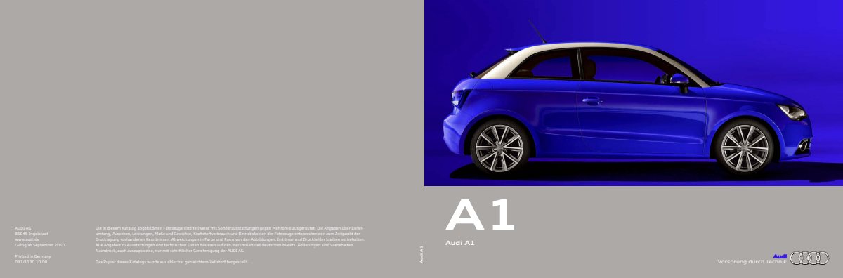 2010 – A1 (DE) Preview Page 1