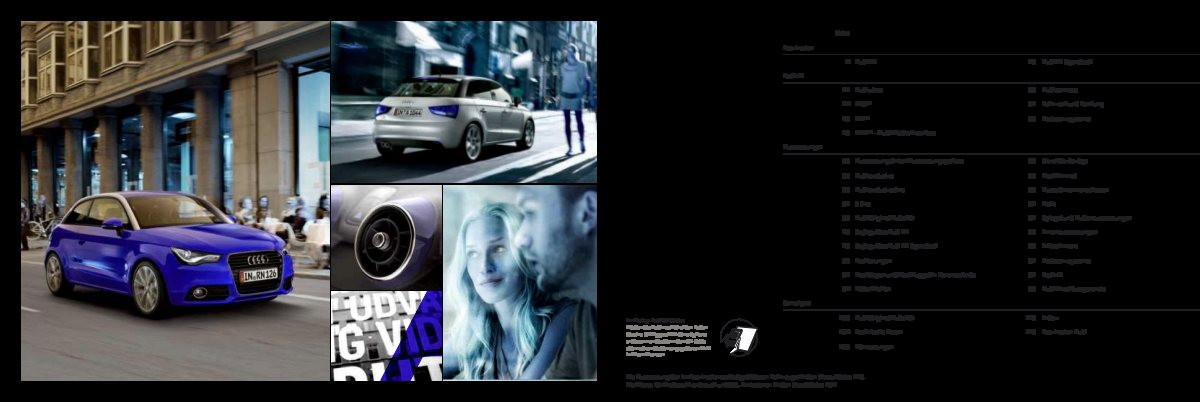 2013 – A1 & Sportback (DE) Preview Page 2