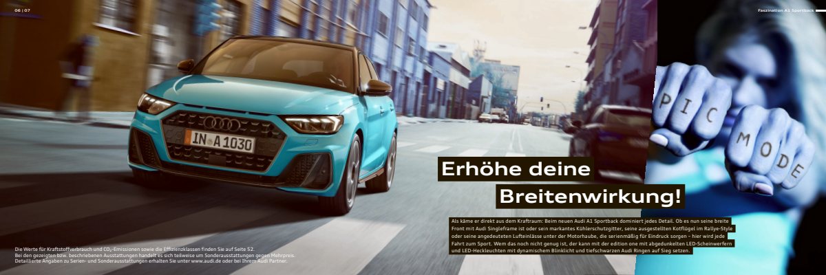 2019 – A1 Sportback (DE) Preview Page 4
