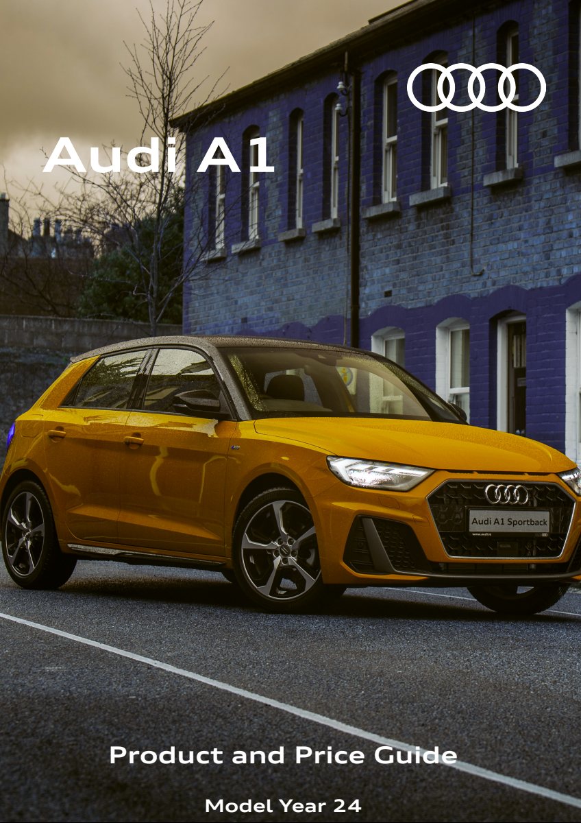2024 – A1 Sportback (IE) Preview Page 1