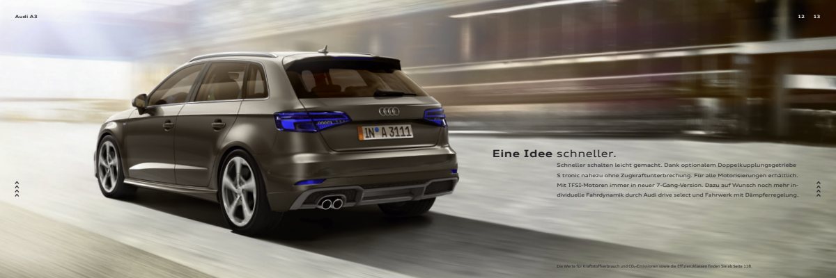 2016 – A3 Model Range (DE) Preview Page 7