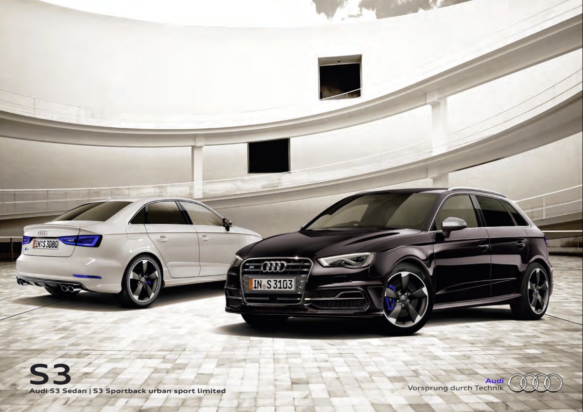2016 – A3 Sportback Urban Sport Edit. (JP) Preview Page 1
