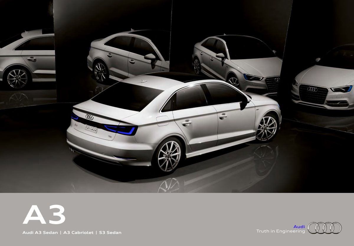 2016 – A3 Sedan & Cabrio (US) Preview Page 1