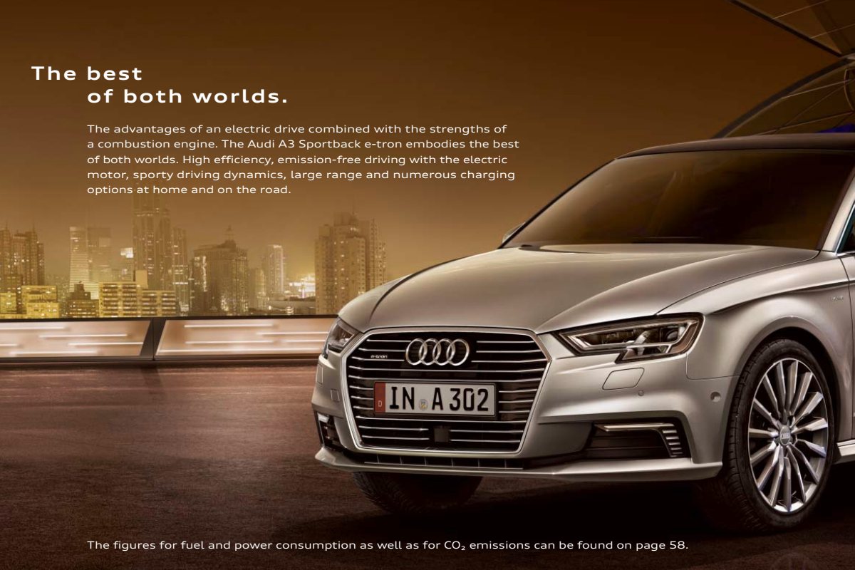 2017 – A3 Sportback e-tron (FI) Preview Page 4
