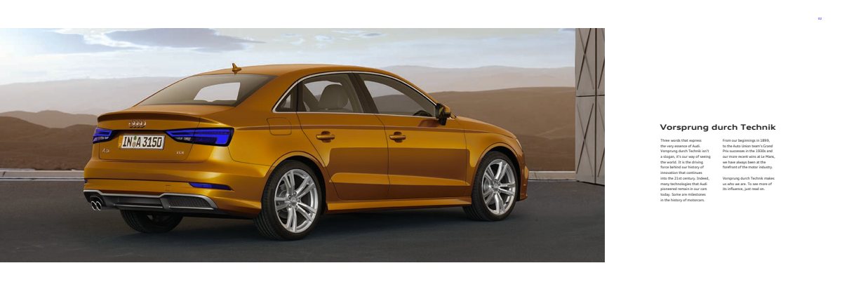 2018 – A3 Sedan & Cabrio (IN) Preview Page 3