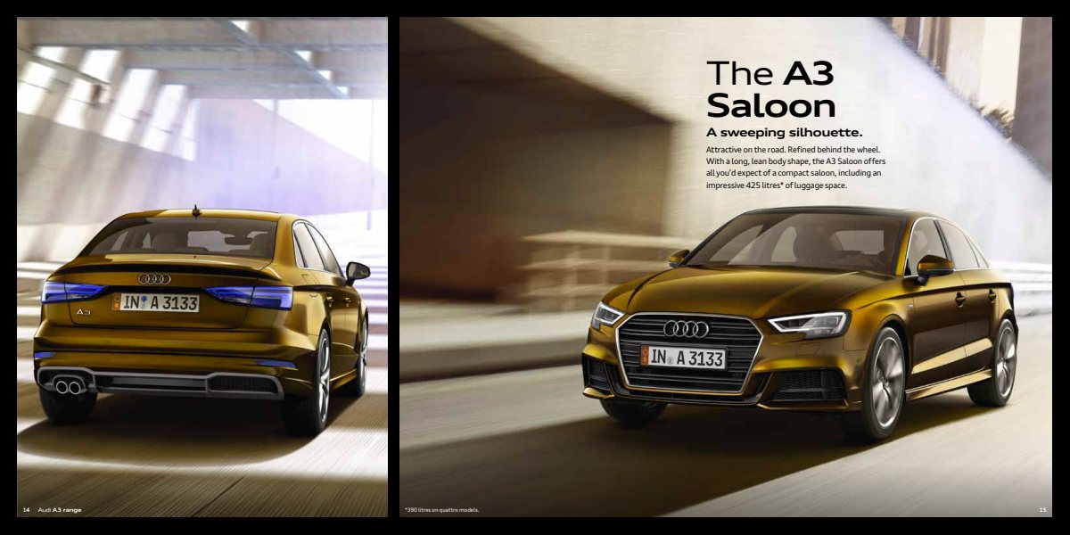 2018 – A3 Model Range (UK) Preview Page 8