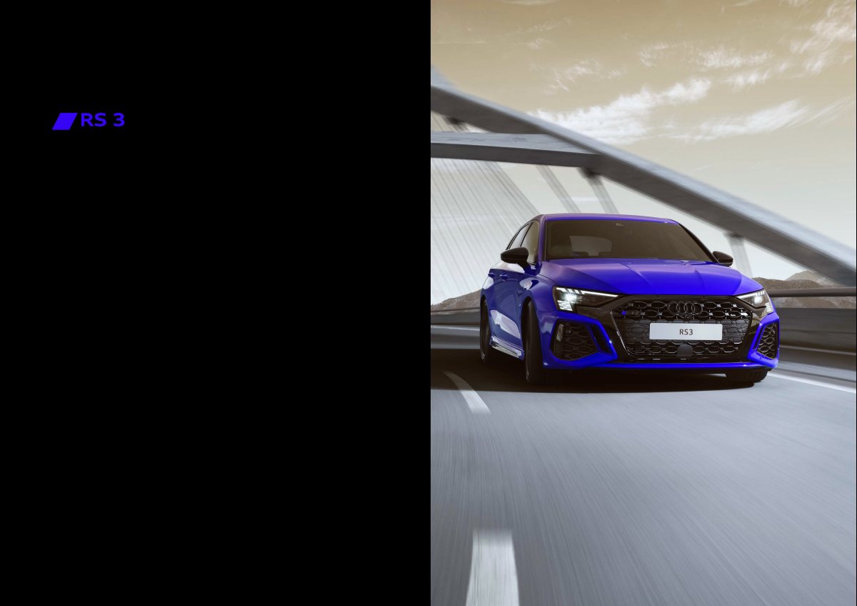 2021 – RS3 Sportback & Sedan (ZA) Preview Page 2