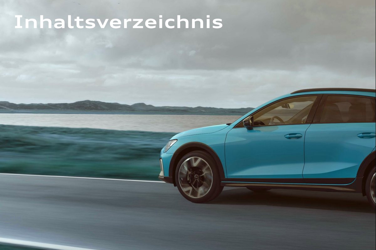2024 – A3 Sportback & Sedan (DE) Preview Page 2