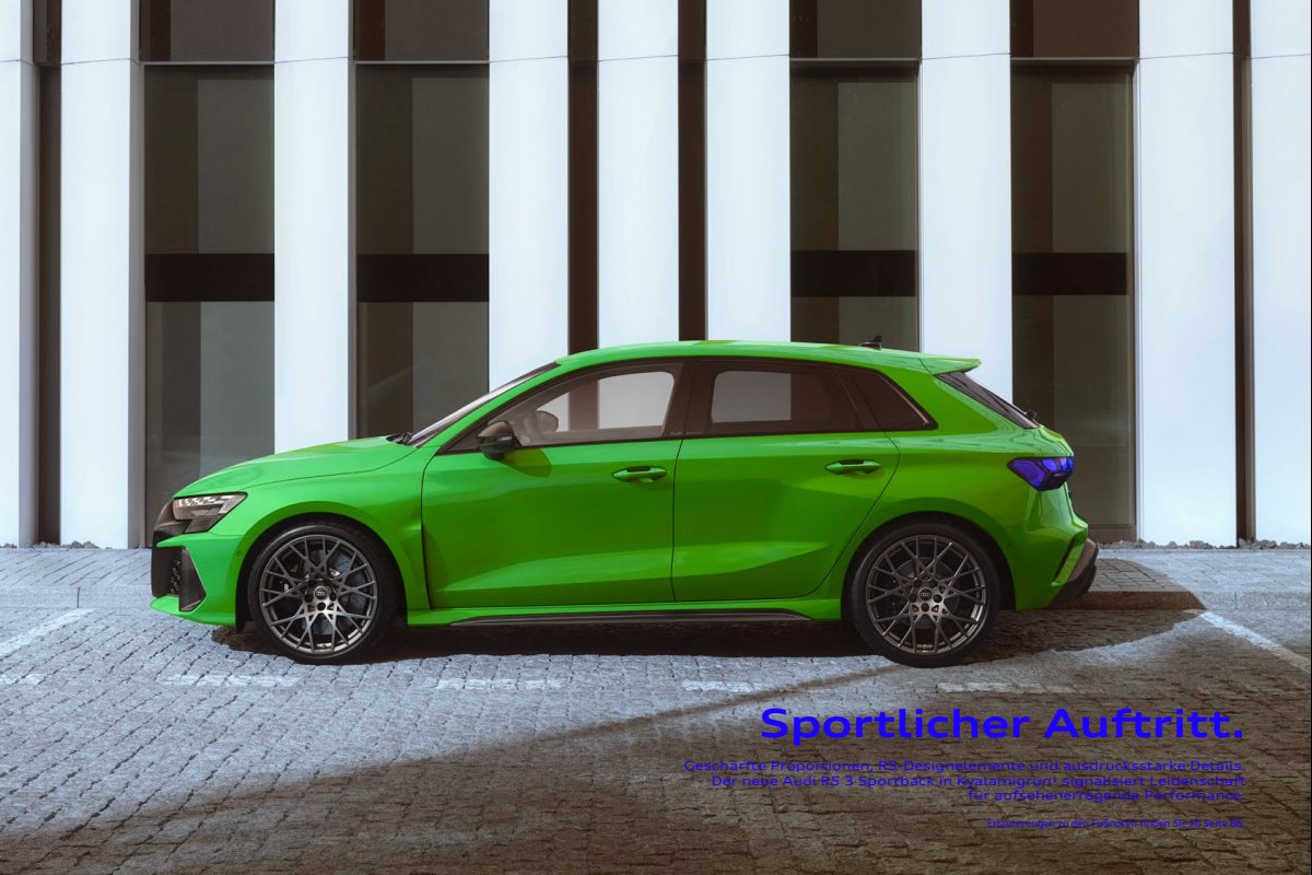 2024 – RS3 Sportback & Sedan (DE) Preview Page 4