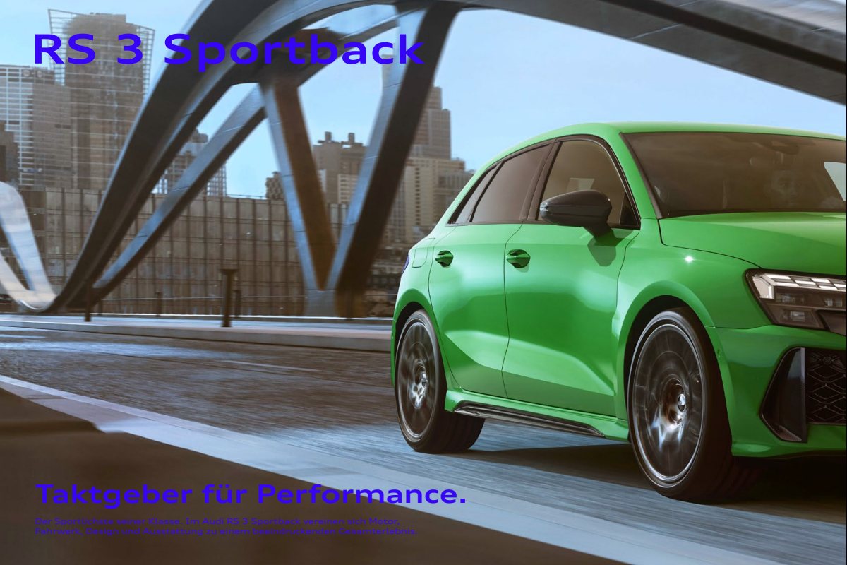 2026 – RS3 Sportback & Sedan (DE) Preview Page 2