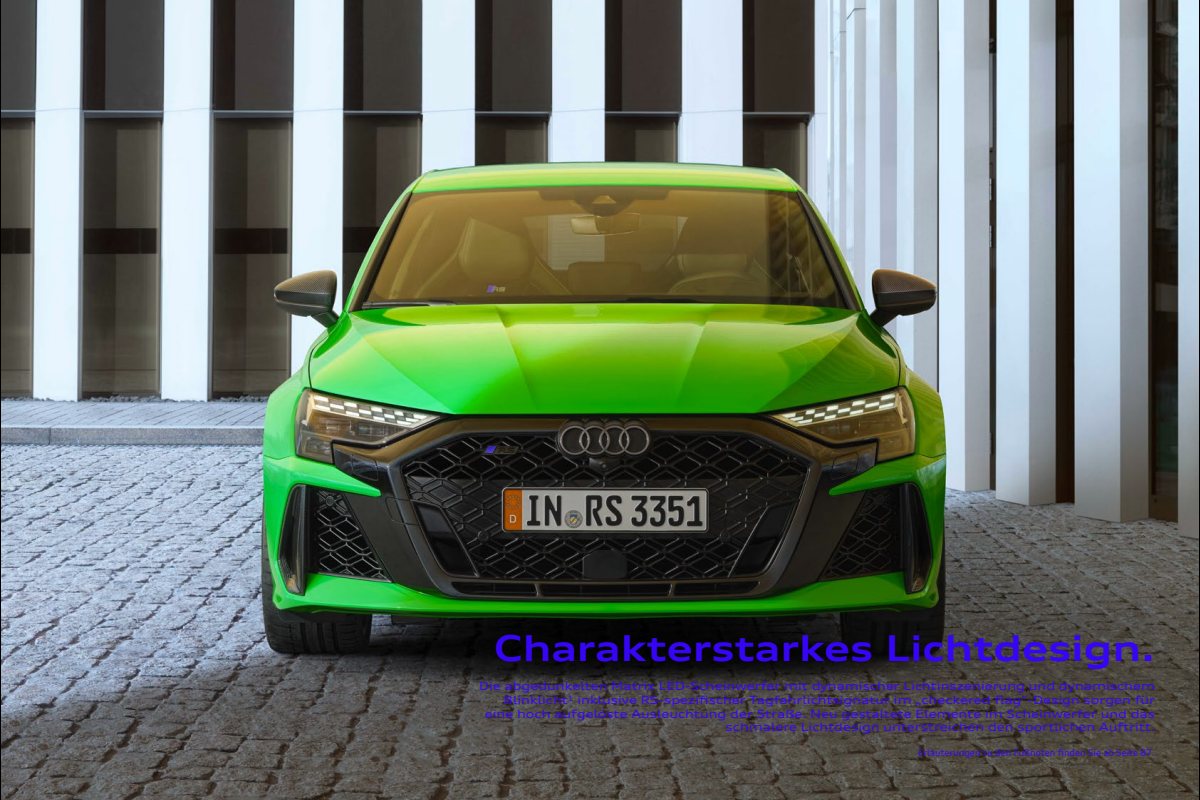 2026 – RS3 Sportback & Sedan (DE) Preview Page 5
