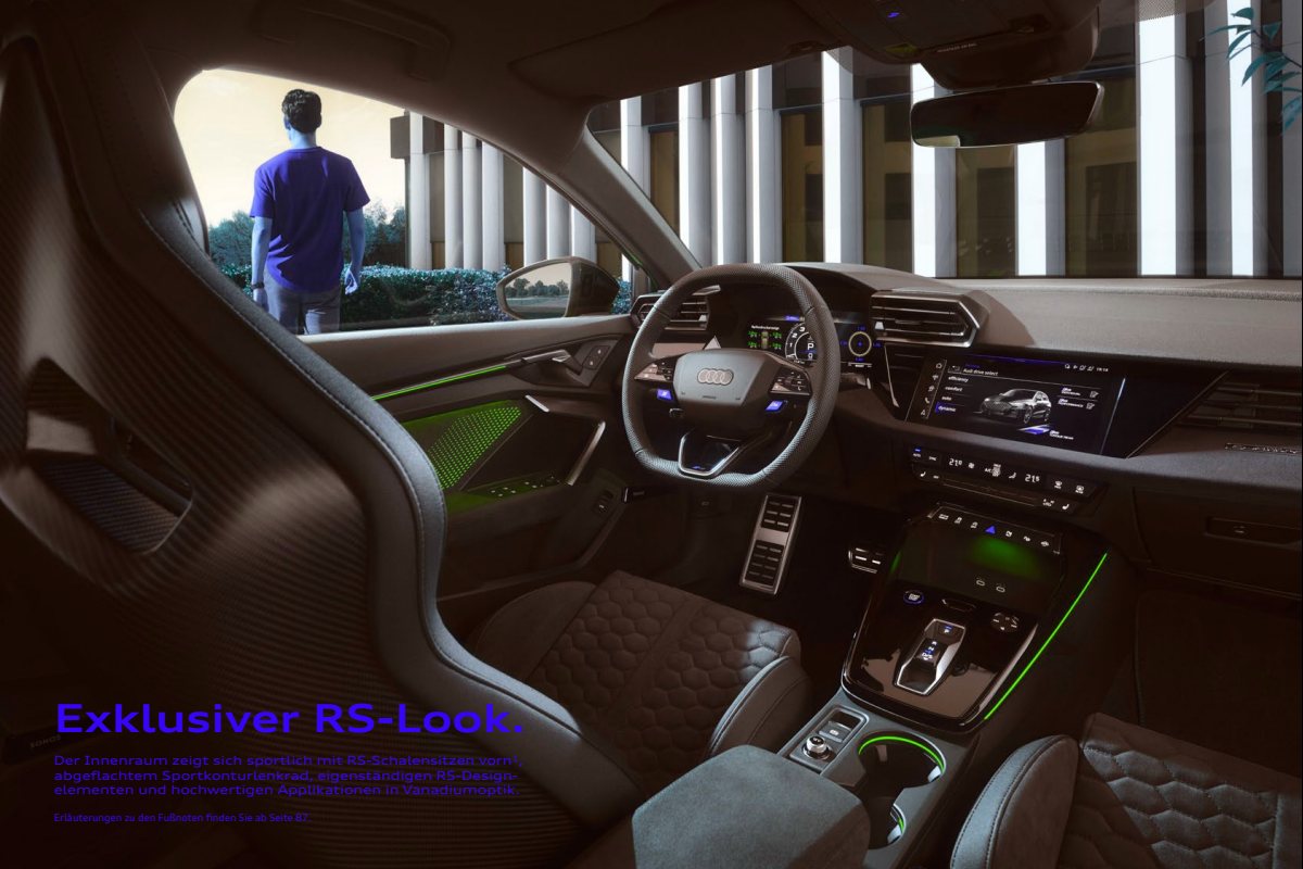 2026 – RS3 Sportback & Sedan (DE) Preview Page 6