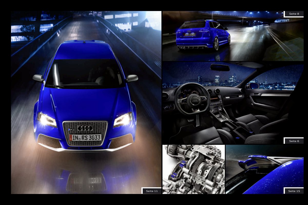2011 – RS3 Sportback (DE) Preview Page 2