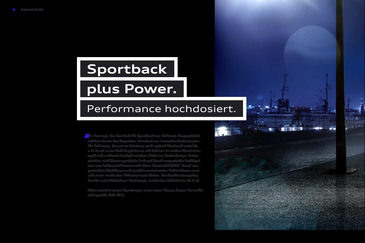 2011 – RS3 Sportback (DE) Preview Page 4