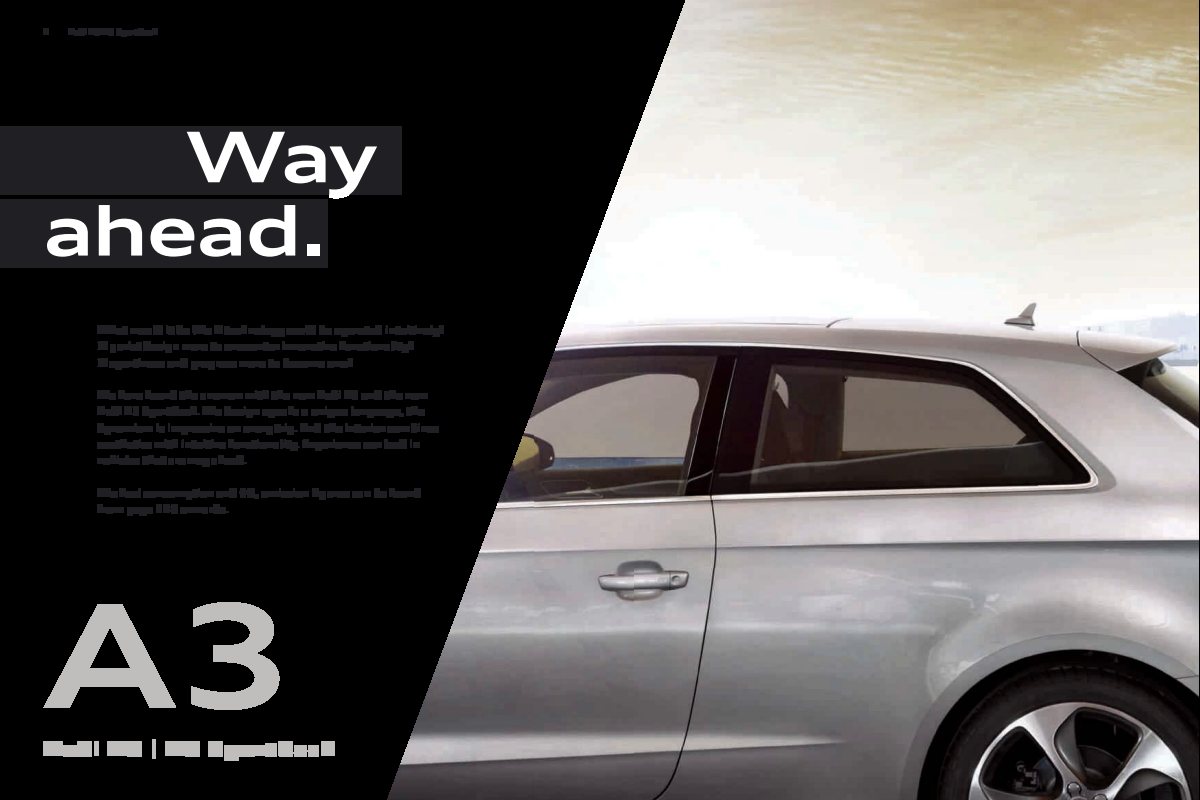 2012 – A3 & Sportback (INT) Preview Page 4