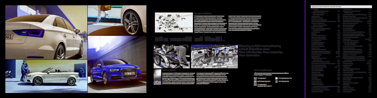 2013 – A3 Sedan (INT) Preview Page 2