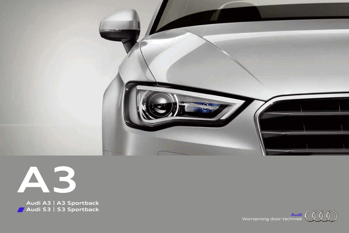 2015 – A3 & Sportback (NL) Preview Page 1