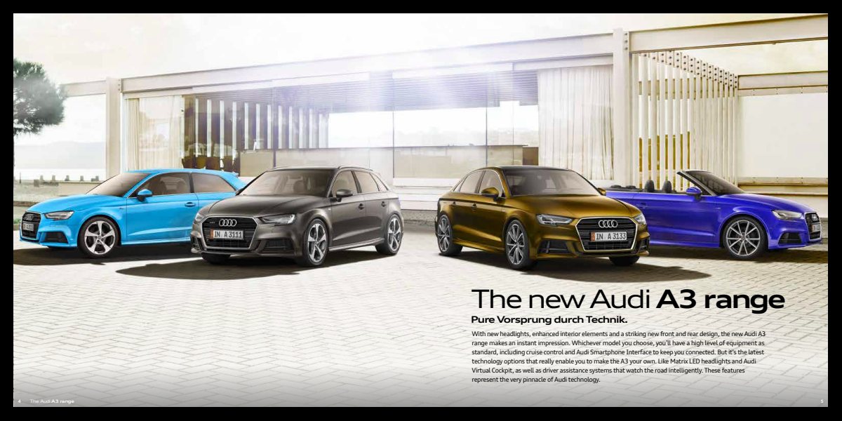 2017 – A3 Model Range (UK) Preview Page 3