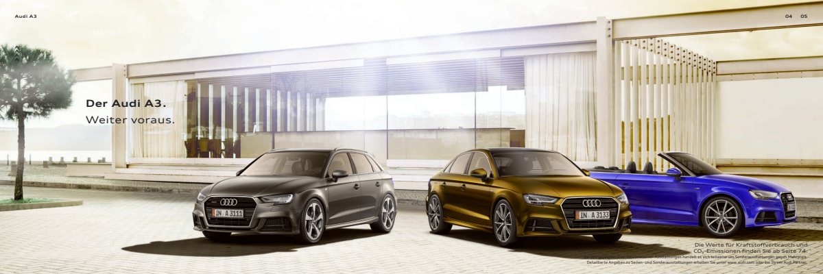 2018 – A3 Model Range (DE) Preview Page 3