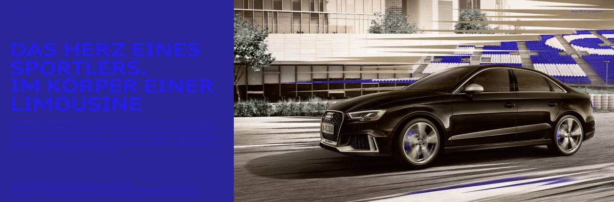 2019 – RS3 Sportback & Sedan (DE) Preview Page 3