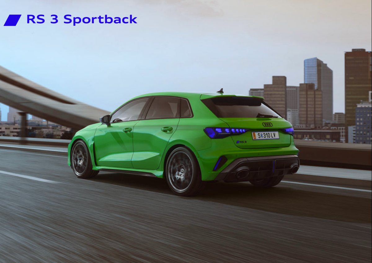 2024 – RS3 Sportback & Sedan (AT) Preview Page 6