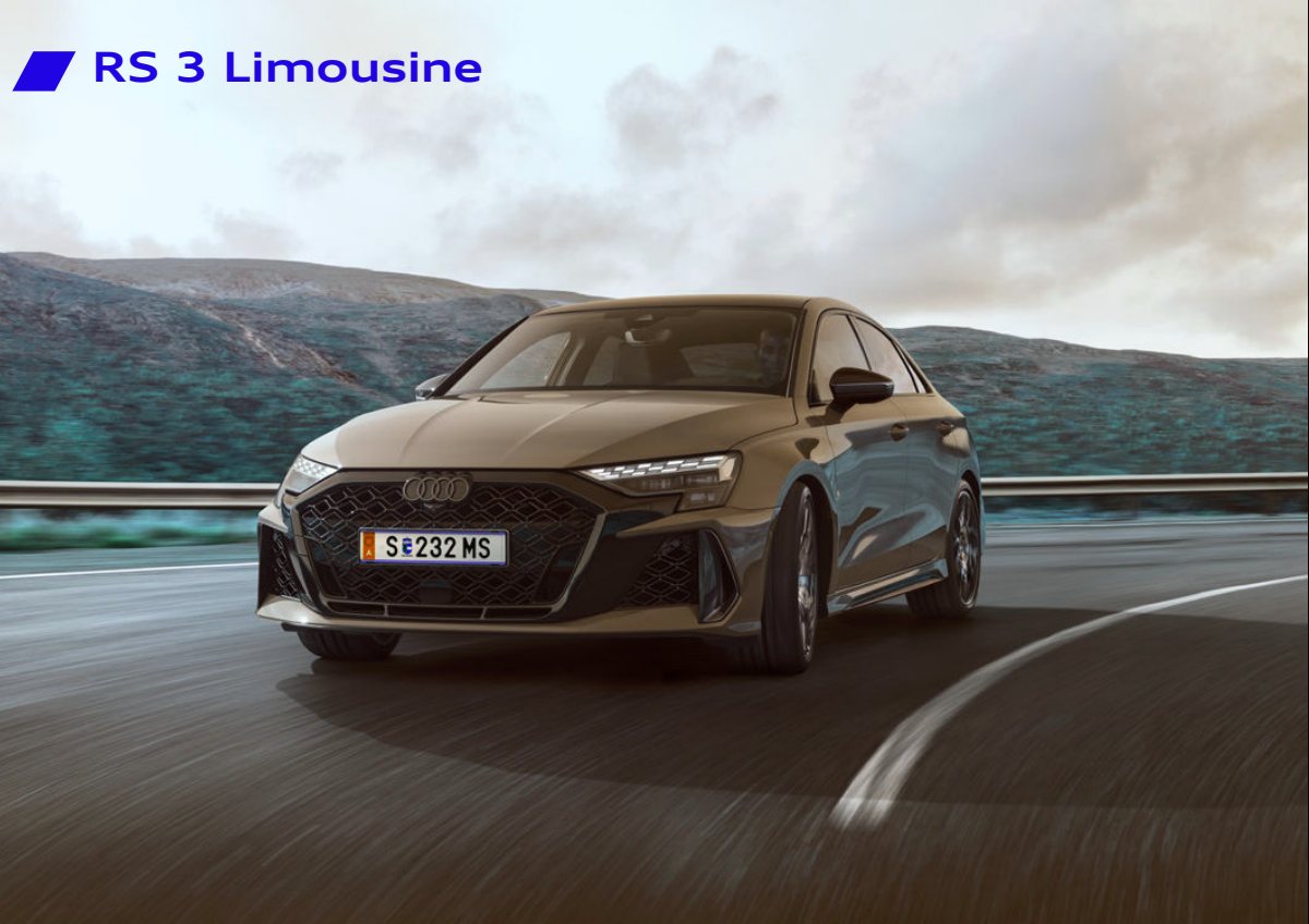 2024 – RS3 Sportback & Sedan (AT) Preview Page 8