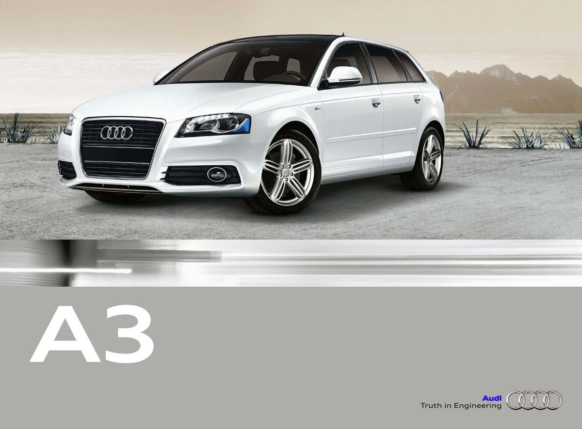 2011 – A3 Sportback (US) Preview Page 1