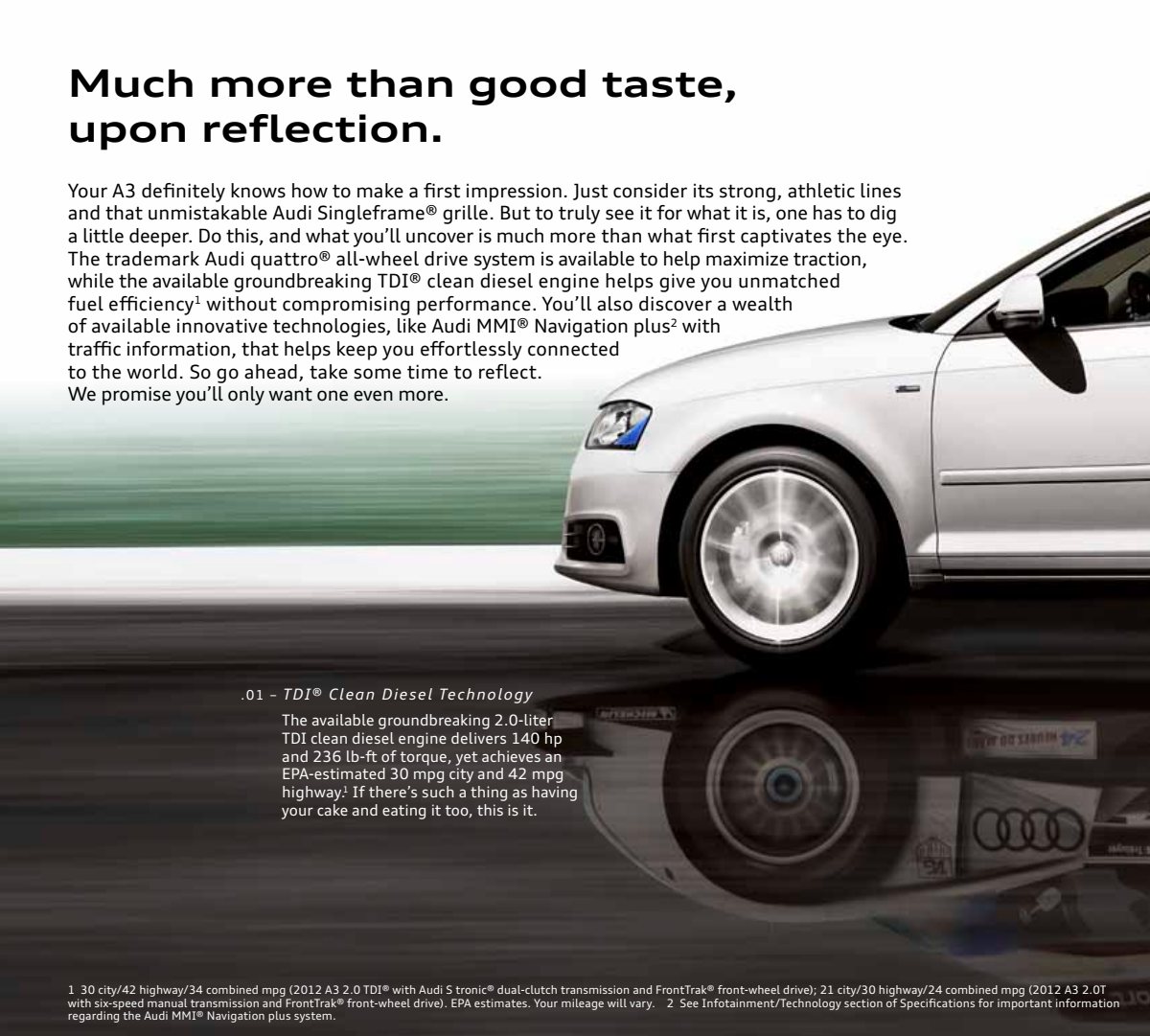 2012 – A3 Sportback (US) Preview Page 2