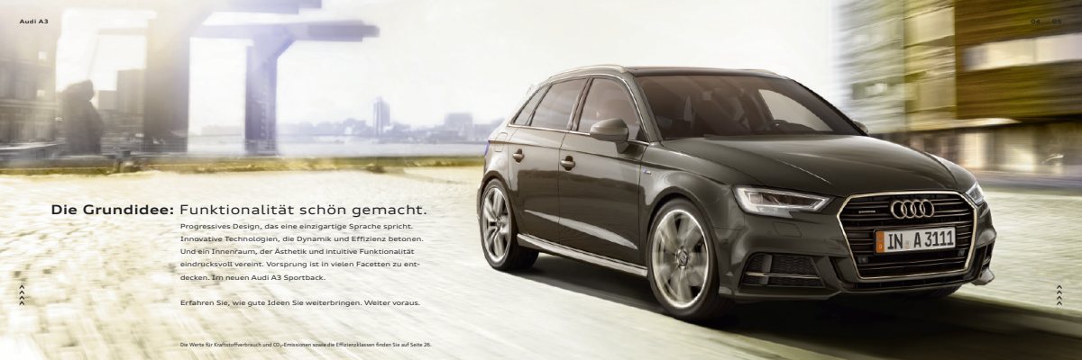 2016 – A3 Model Range (DE) Preview Page 3