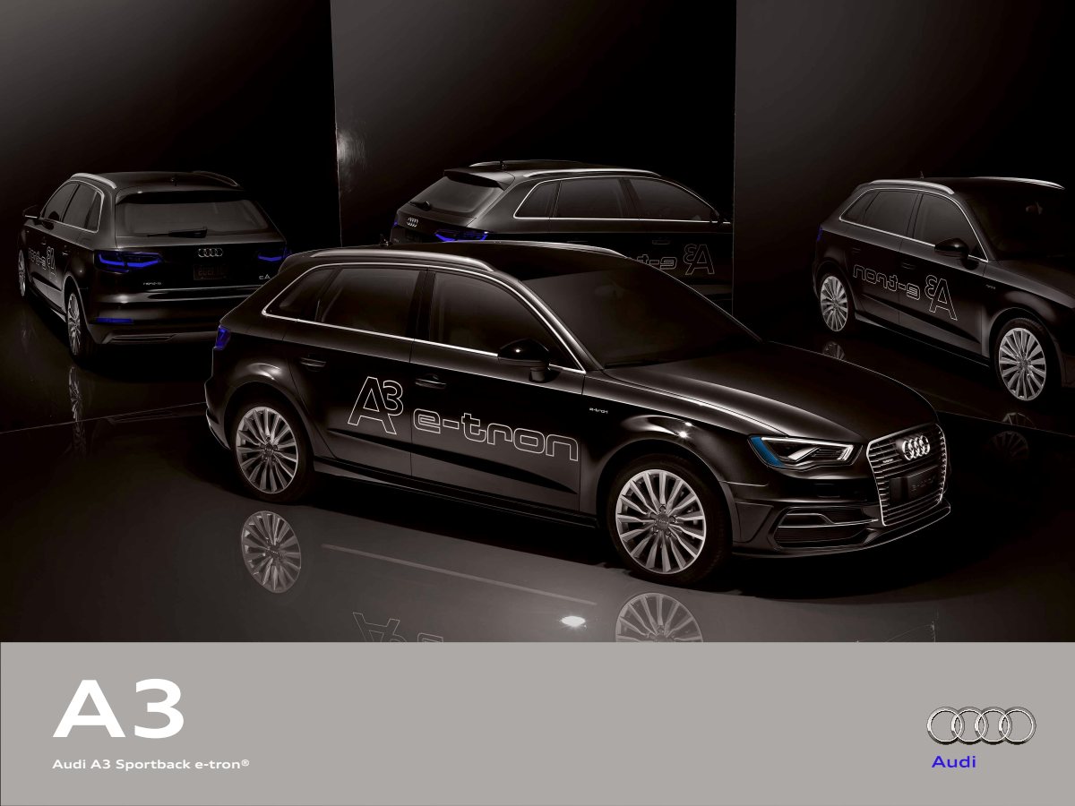 2016 – A3 Sportback e-tron (US) Preview Page 1