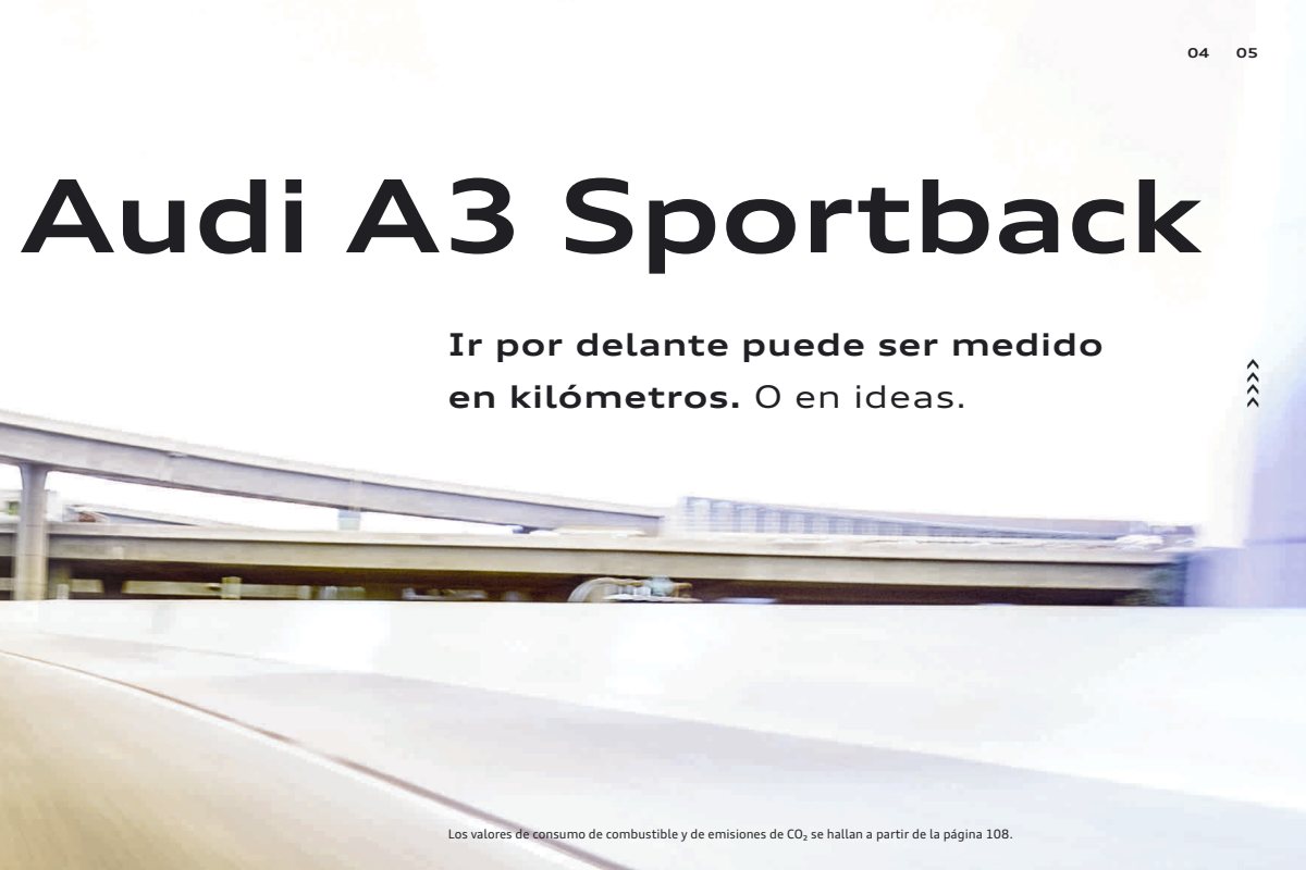 2017 – A3 Model Range (ES) Preview Page 5