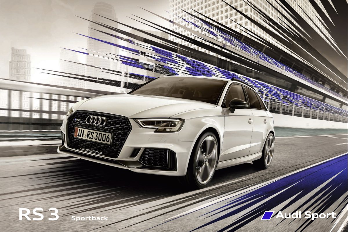 2017 – RS3 Sportback (JP) Preview Page 1