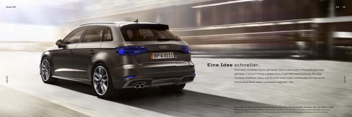 2018 – A3 Model Range (DE) Preview Page 8