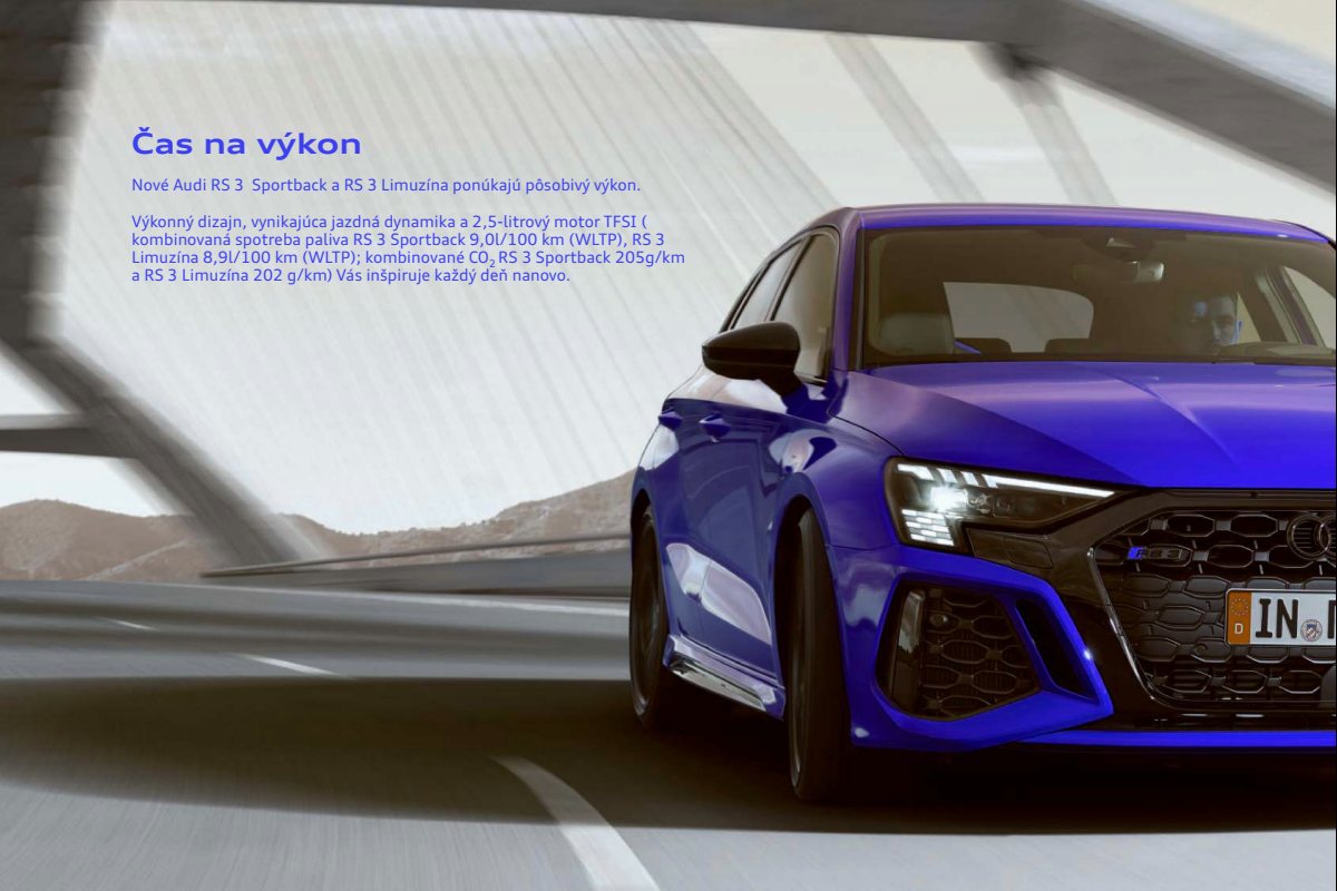 2021 – RS3 Sportback & Sedan (SK) Preview Page 2
