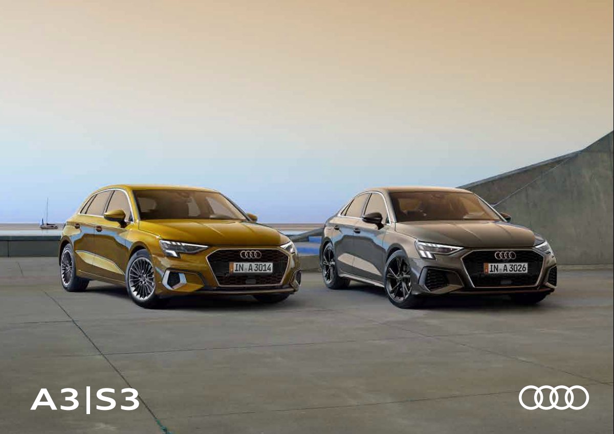 2022 – A3 Sportback & Sedan (JP) Preview Page 1