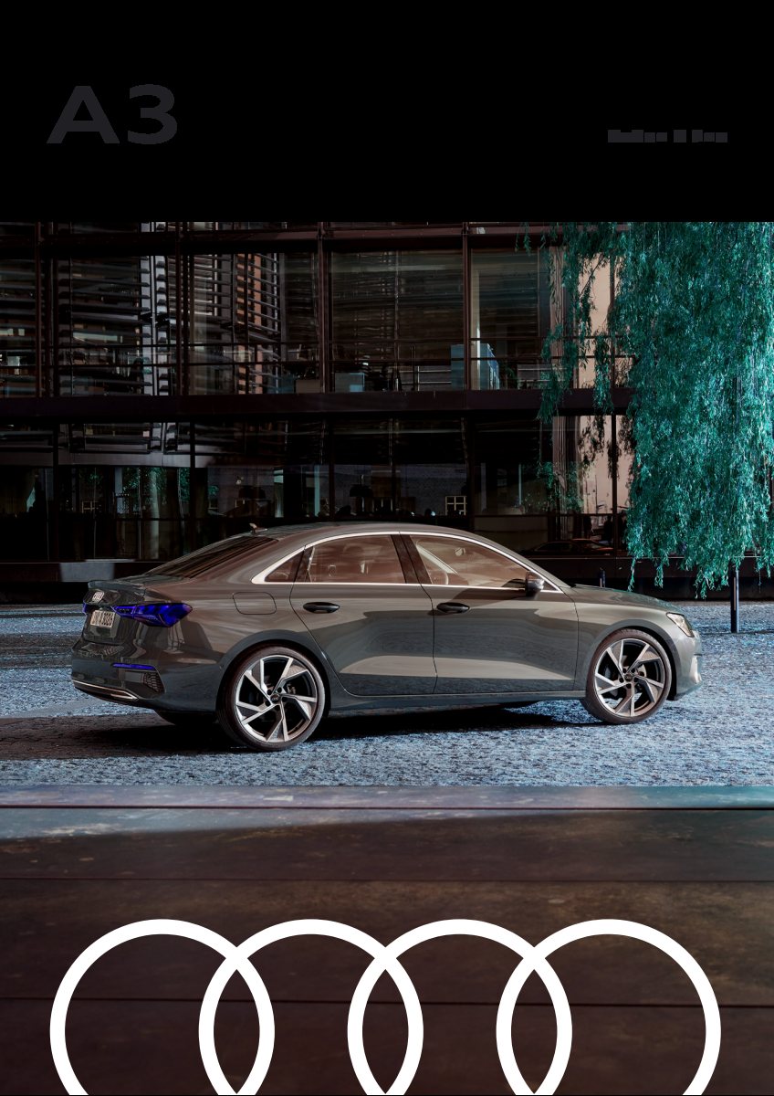 2022 – A3 Sedan S Line (MY) Preview Page 1