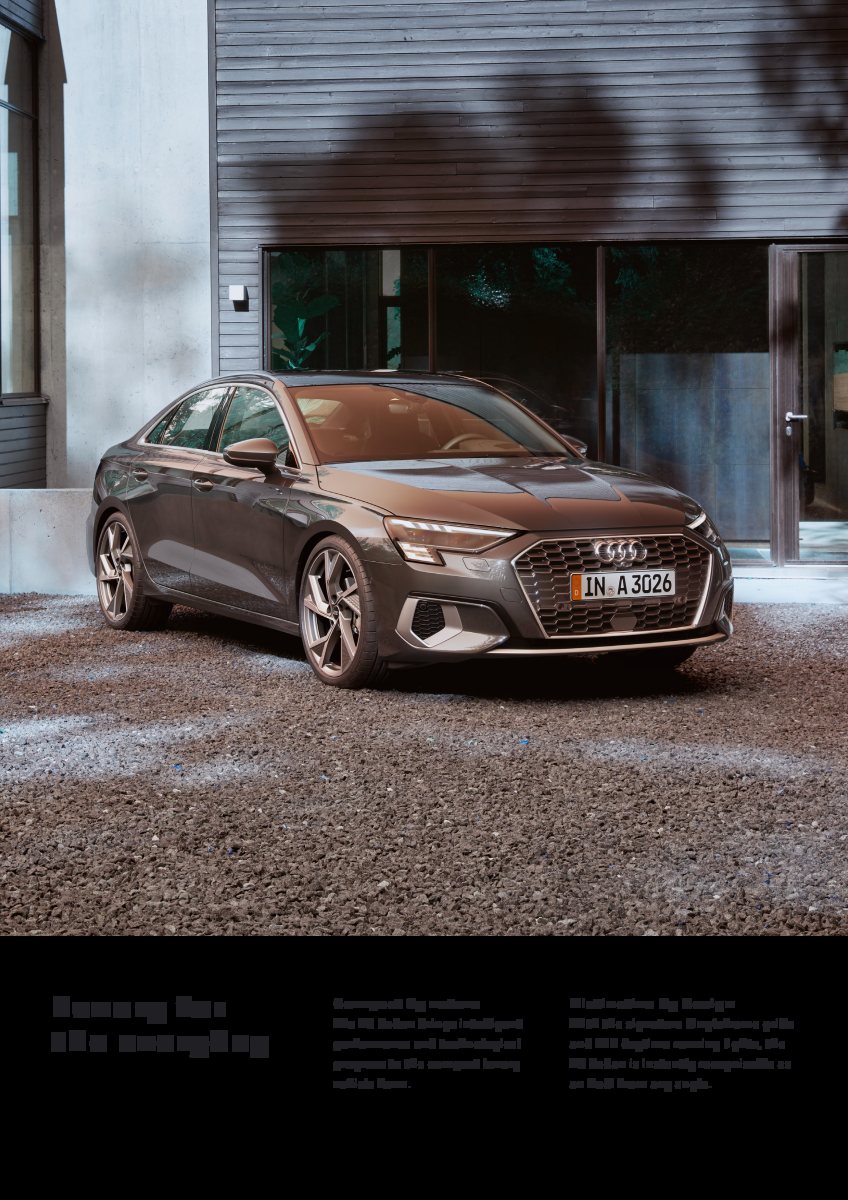 2022 – A3 Sedan S Line (MY) Preview Page 2