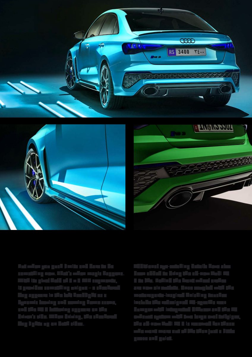 2022 – RS3 Sedan (ME) Preview Page 3