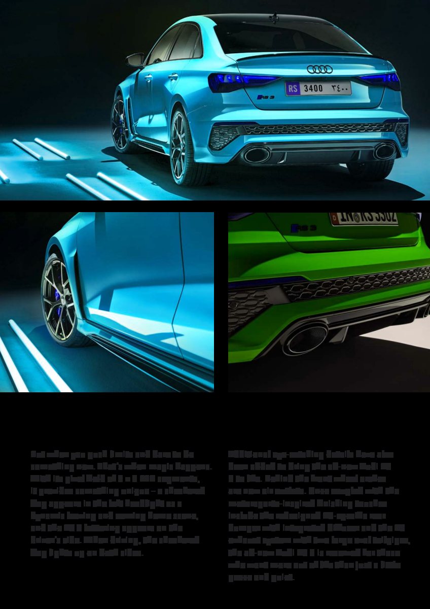 2023 – RS3 Sedan (ME) Preview Page 3