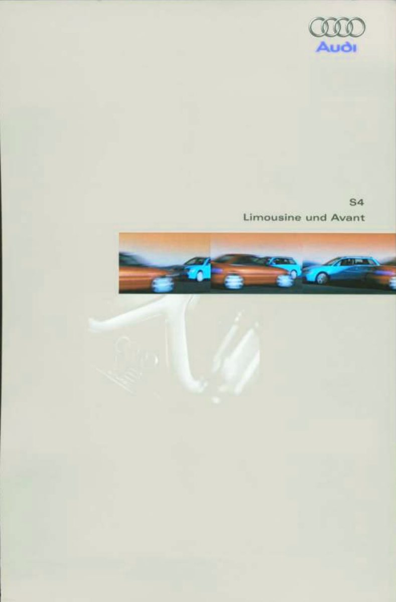 1997 – S4 Sedan & Avant (DE) Preview Page 1