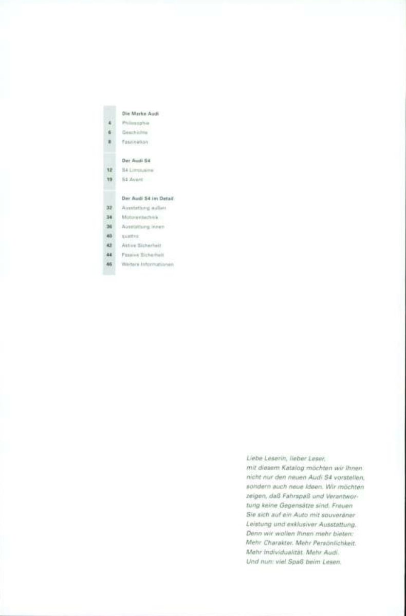 1997 – S4 Sedan & Avant (DE) Preview Page 3