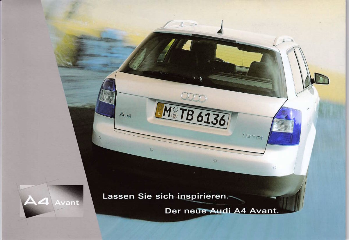 2001 – A4 Avant (DE) Preview Page 1