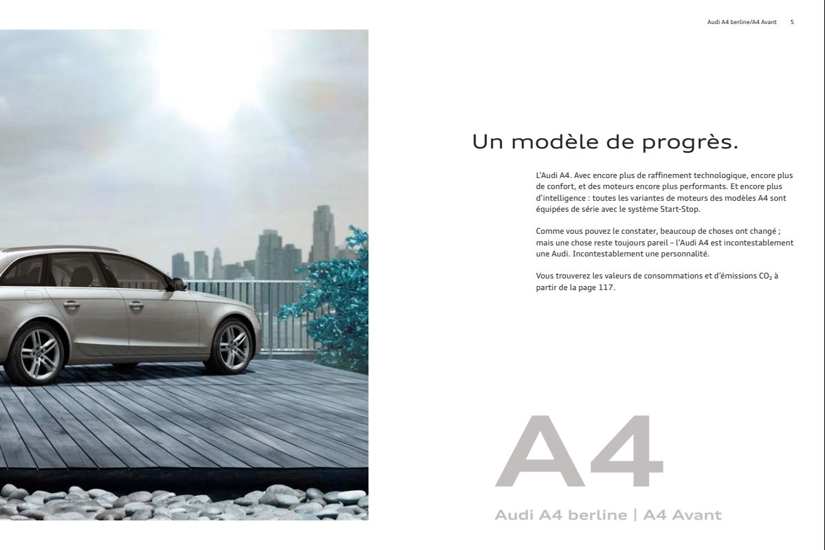 2012 – A4 Sedan & Avant (FR) Preview Page 5