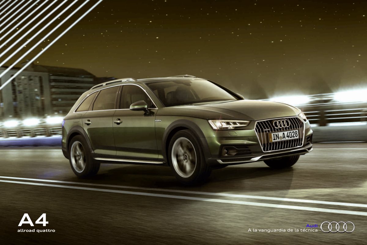 2016 – A4 Allroad (ES) Preview Page 1